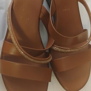 Elegant Brown Women's Sandals
